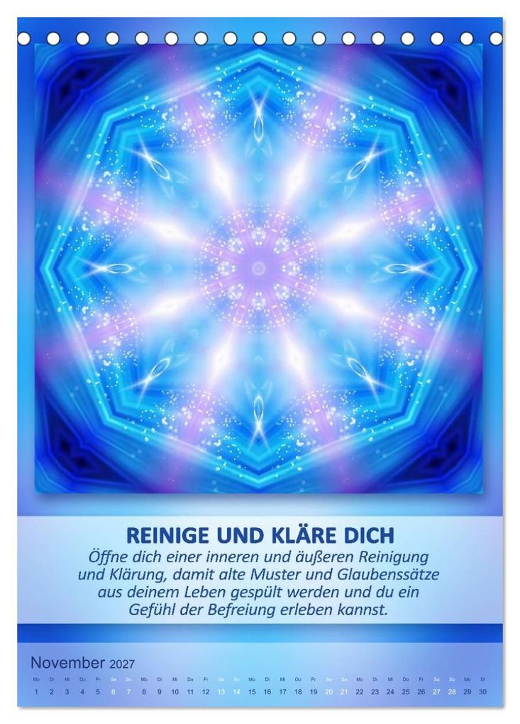 Weitere Ansicht: Light Energy Mandalas - Kalender - Vol. 2 (Tischkalender 2027 DIN A5 hoch), CALVENDO Monatskalender | Gaby Shayana Hoffmann, Calvendo