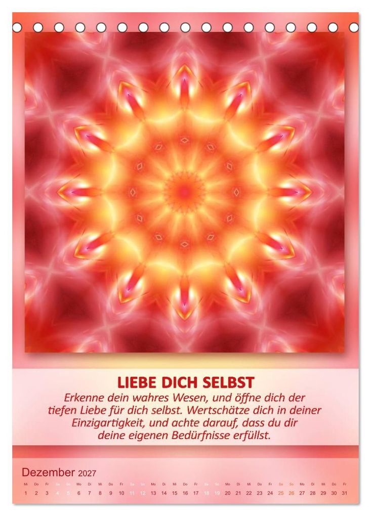 Weitere Ansicht: Light Energy Mandalas - Kalender - Vol. 2 (Tischkalender 2027 DIN A5 hoch), CALVENDO Monatskalender | Gaby Shayana Hoffmann, Calvendo