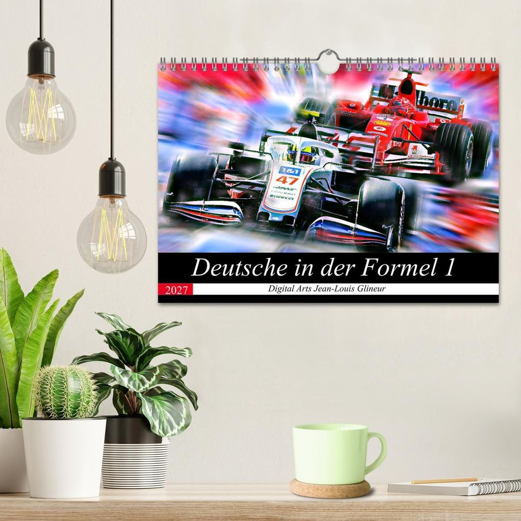 Weitere Ansicht: Deutsche in der Formel 1 (Wandkalender 2027 DIN A4 quer), CALVENDO Monatskalender | Jean-Louis Glineur, Calvendo