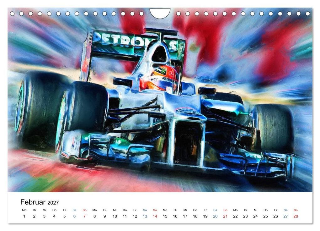 Weitere Ansicht: Deutsche in der Formel 1 (Wandkalender 2027 DIN A4 quer), CALVENDO Monatskalender | Jean-Louis Glineur, Calvendo