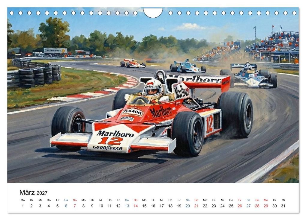 Weitere Ansicht: Deutsche in der Formel 1 (Wandkalender 2027 DIN A4 quer), CALVENDO Monatskalender | Jean-Louis Glineur, Calvendo