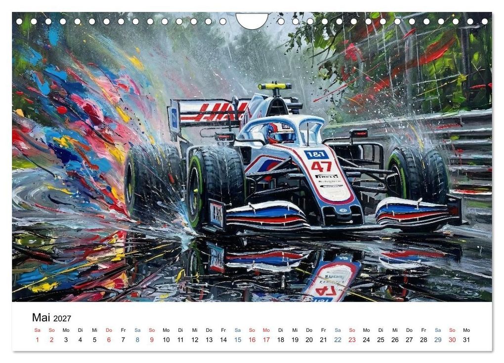 Weitere Ansicht: Deutsche in der Formel 1 (Wandkalender 2027 DIN A4 quer), CALVENDO Monatskalender | Jean-Louis Glineur, Calvendo