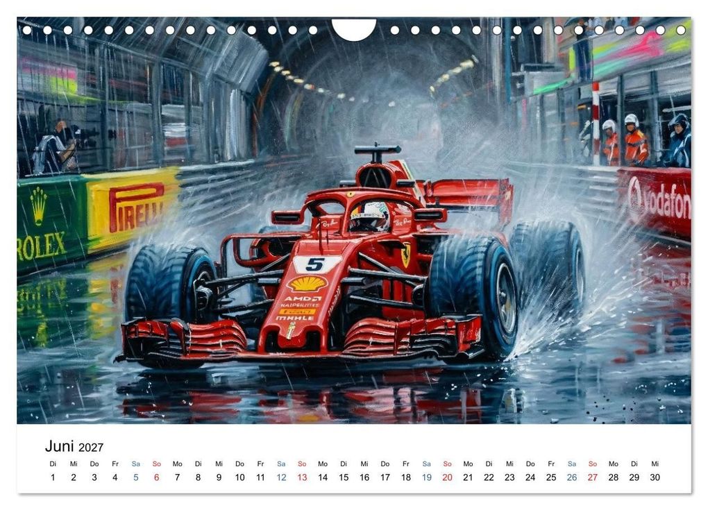 Weitere Ansicht: Deutsche in der Formel 1 (Wandkalender 2027 DIN A4 quer), CALVENDO Monatskalender | Jean-Louis Glineur, Calvendo