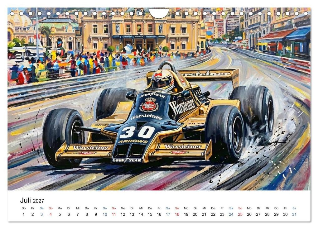 Weitere Ansicht: Deutsche in der Formel 1 (Wandkalender 2027 DIN A4 quer), CALVENDO Monatskalender | Jean-Louis Glineur, Calvendo