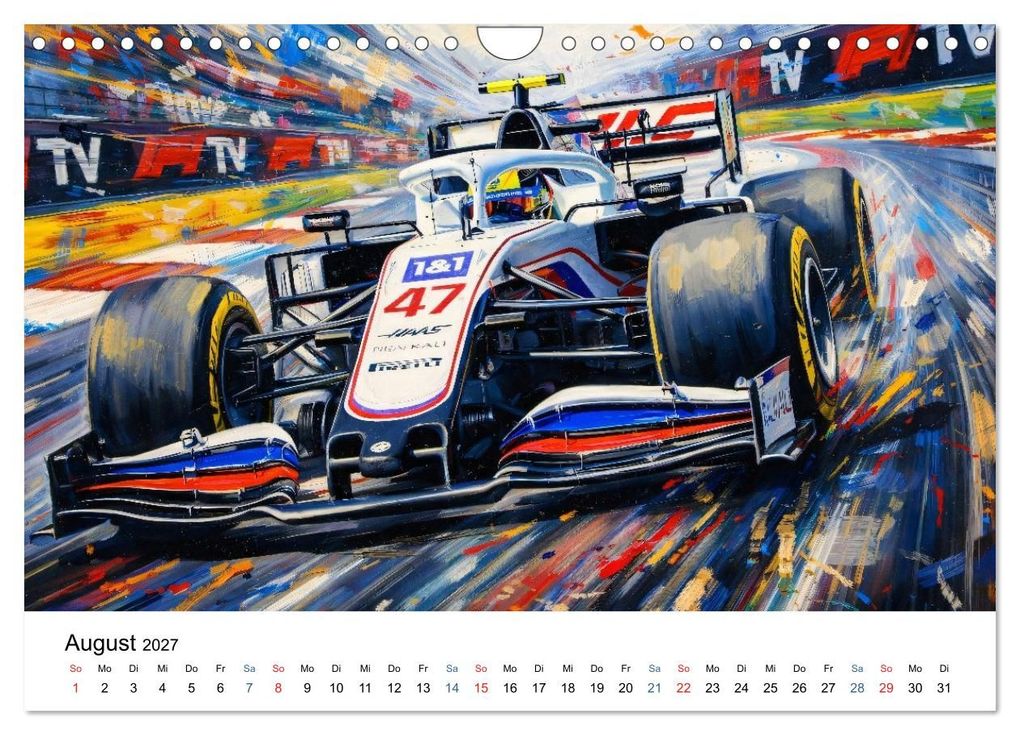 Weitere Ansicht: Deutsche in der Formel 1 (Wandkalender 2027 DIN A4 quer), CALVENDO Monatskalender | Jean-Louis Glineur, Calvendo