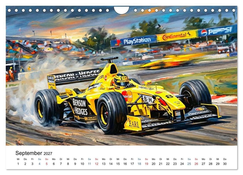 Weitere Ansicht: Deutsche in der Formel 1 (Wandkalender 2027 DIN A4 quer), CALVENDO Monatskalender | Jean-Louis Glineur, Calvendo