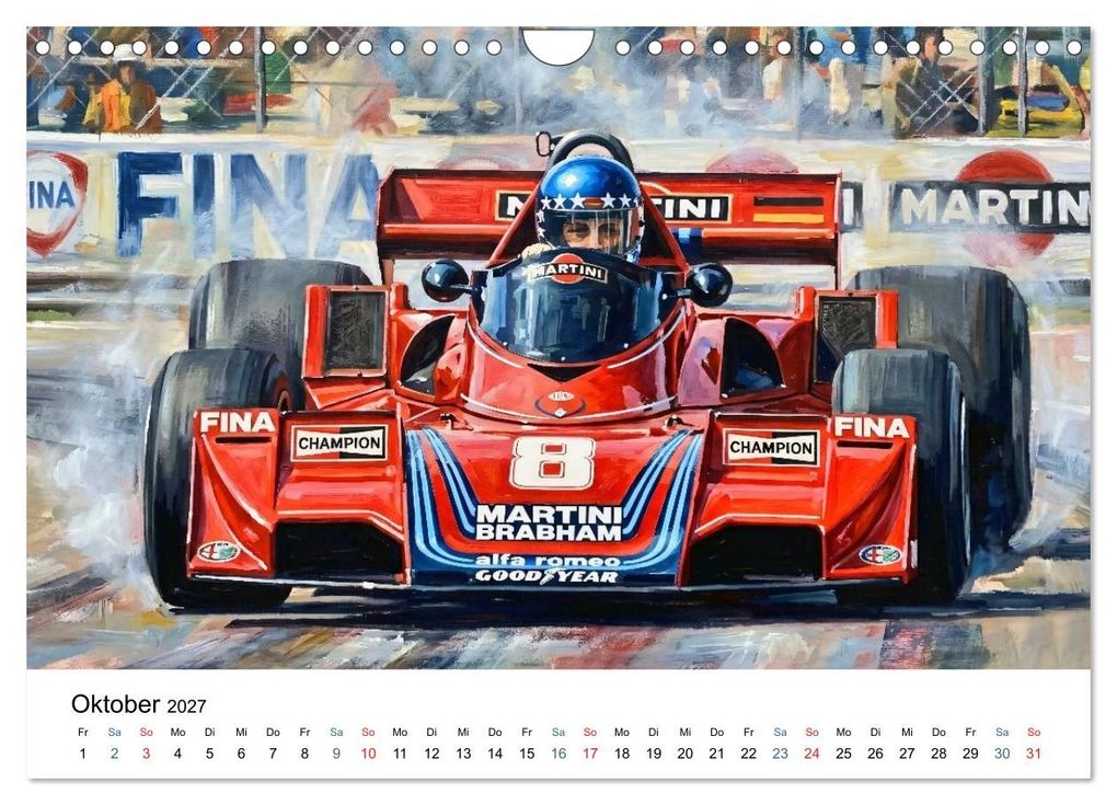 Weitere Ansicht: Deutsche in der Formel 1 (Wandkalender 2027 DIN A4 quer), CALVENDO Monatskalender | Jean-Louis Glineur, Calvendo