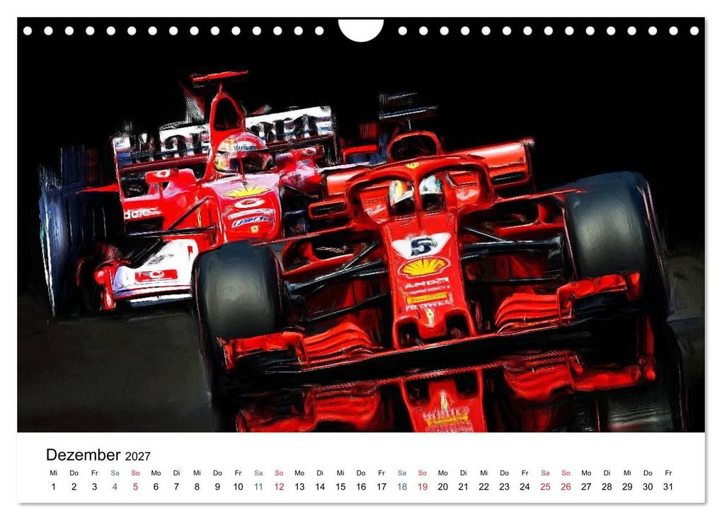 Weitere Ansicht: Deutsche in der Formel 1 (Wandkalender 2027 DIN A4 quer), CALVENDO Monatskalender | Jean-Louis Glineur, Calvendo