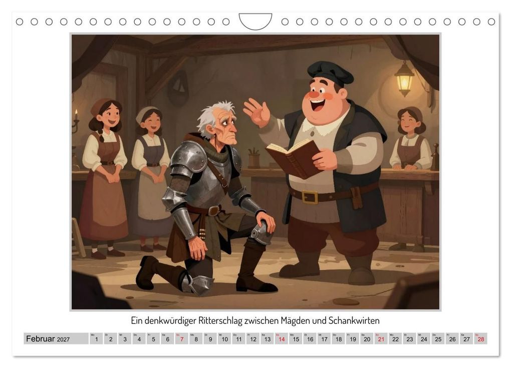 Weitere Ansicht: Don Quijotes Abenteuer in der La Mancha (Wandkalender 2027 DIN A4 quer), CALVENDO Monatskalender | Werner Braun, Calvendo