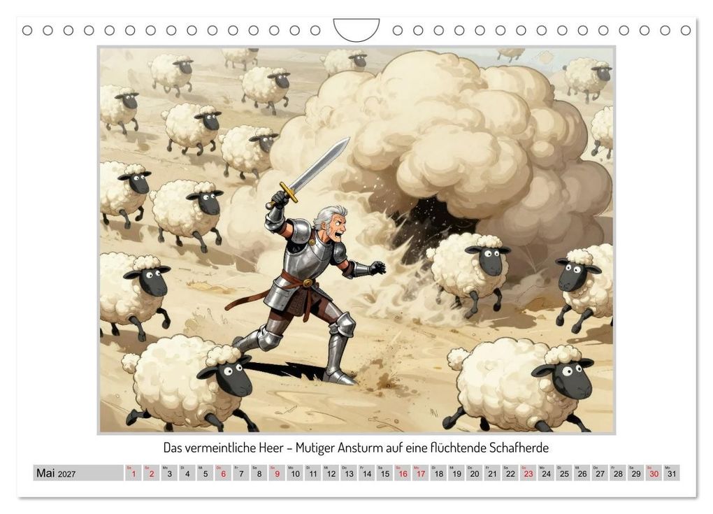 Weitere Ansicht: Don Quijotes Abenteuer in der La Mancha (Wandkalender 2027 DIN A4 quer), CALVENDO Monatskalender | Werner Braun, Calvendo