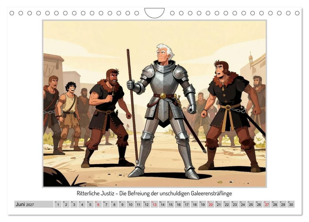 Weitere Ansicht: Don Quijotes Abenteuer in der La Mancha (Wandkalender 2027 DIN A4 quer), CALVENDO Monatskalender | Werner Braun, Calvendo