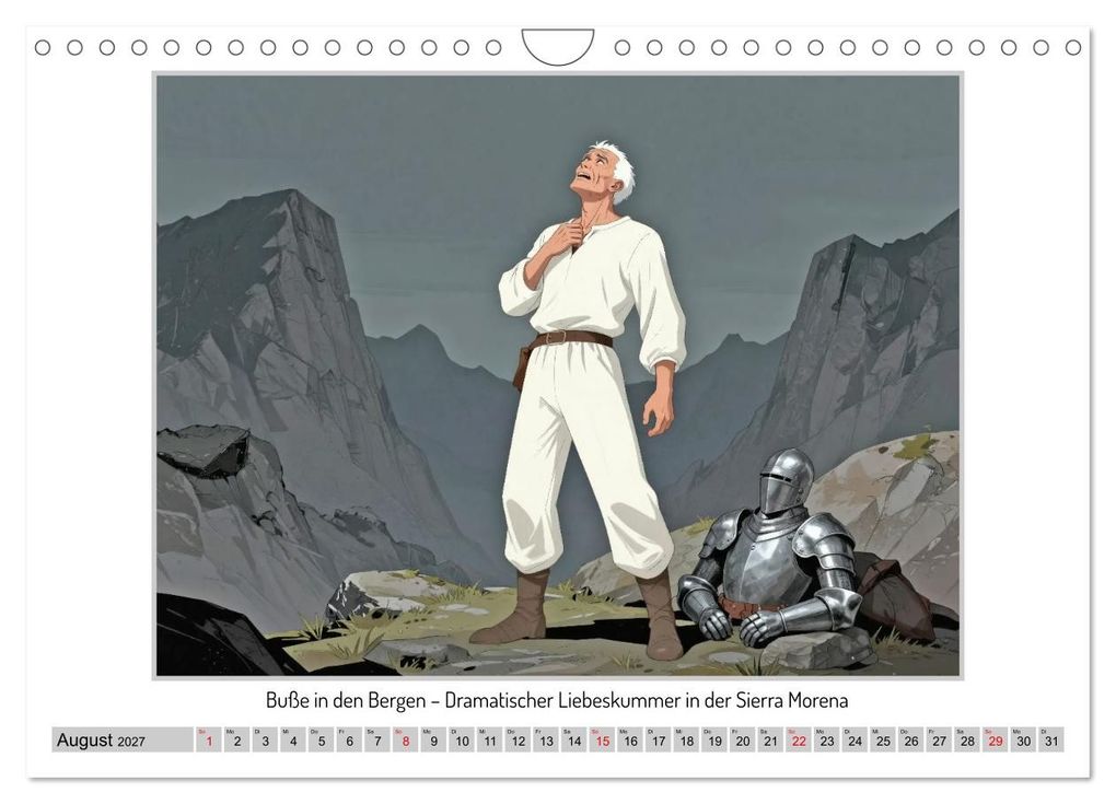 Weitere Ansicht: Don Quijotes Abenteuer in der La Mancha (Wandkalender 2027 DIN A4 quer), CALVENDO Monatskalender | Werner Braun, Calvendo