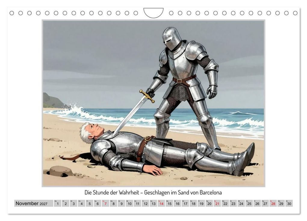 Weitere Ansicht: Don Quijotes Abenteuer in der La Mancha (Wandkalender 2027 DIN A4 quer), CALVENDO Monatskalender | Werner Braun, Calvendo