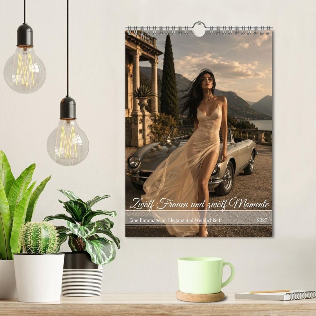 Weitere Ansicht: Zwölf Frauen und zwölf Momente (Wandkalender 2027 DIN A4 hoch), CALVENDO Monatskalender | H.C. Studio 2027, Calvendo