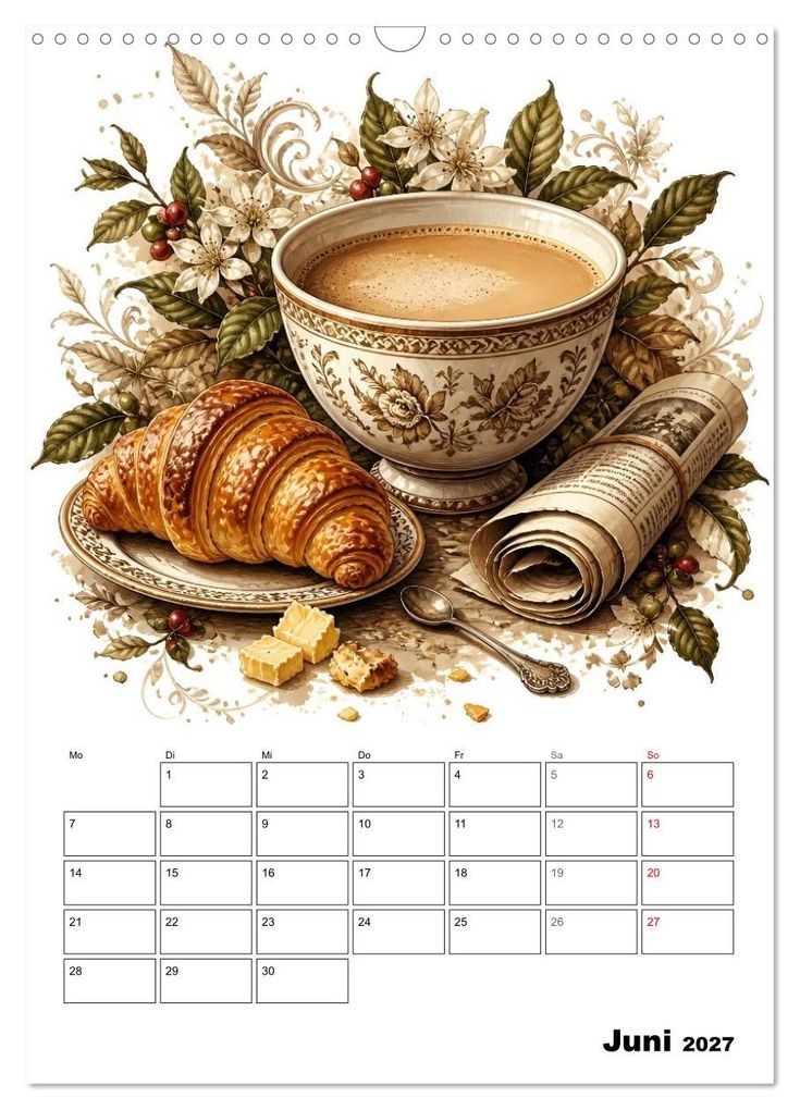Weitere Ansicht: Kaffeeverliebt (Wandkalender 2027 DIN A3 hoch), CALVENDO Monatskalender | Liam Blue, Calvendo