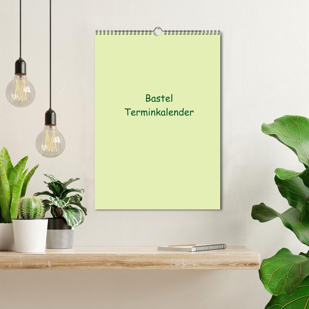 Weitere Ansicht: Bastel Terminkalender (Wandkalender 2027 DIN A3 hoch), CALVENDO Monatskalender | Calvendo