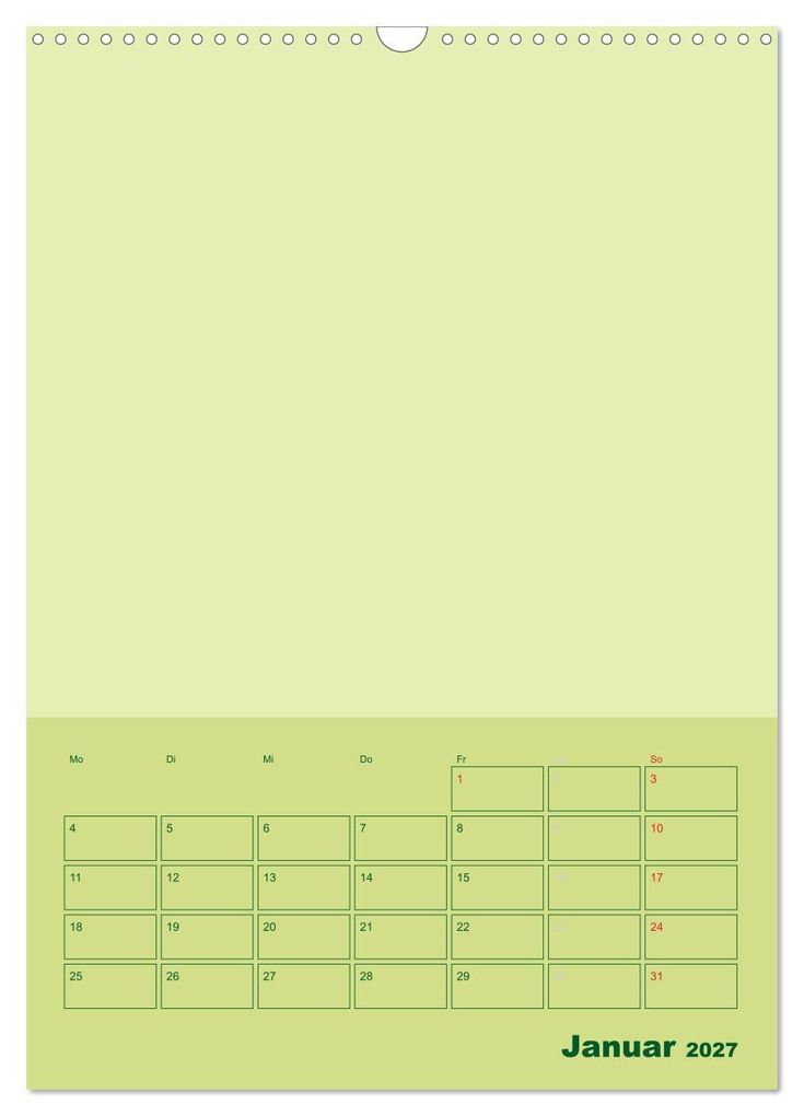 Weitere Ansicht: Bastel Terminkalender (Wandkalender 2027 DIN A3 hoch), CALVENDO Monatskalender | Calvendo