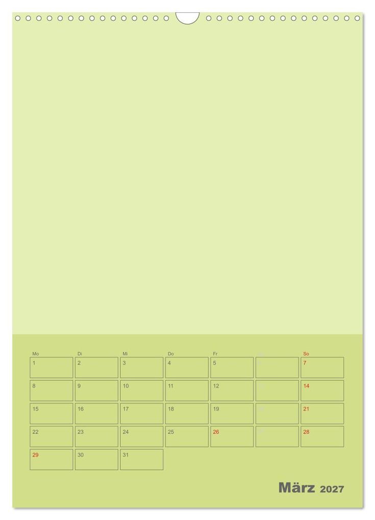 Weitere Ansicht: Bastel Terminkalender (Wandkalender 2027 DIN A3 hoch), CALVENDO Monatskalender | Calvendo