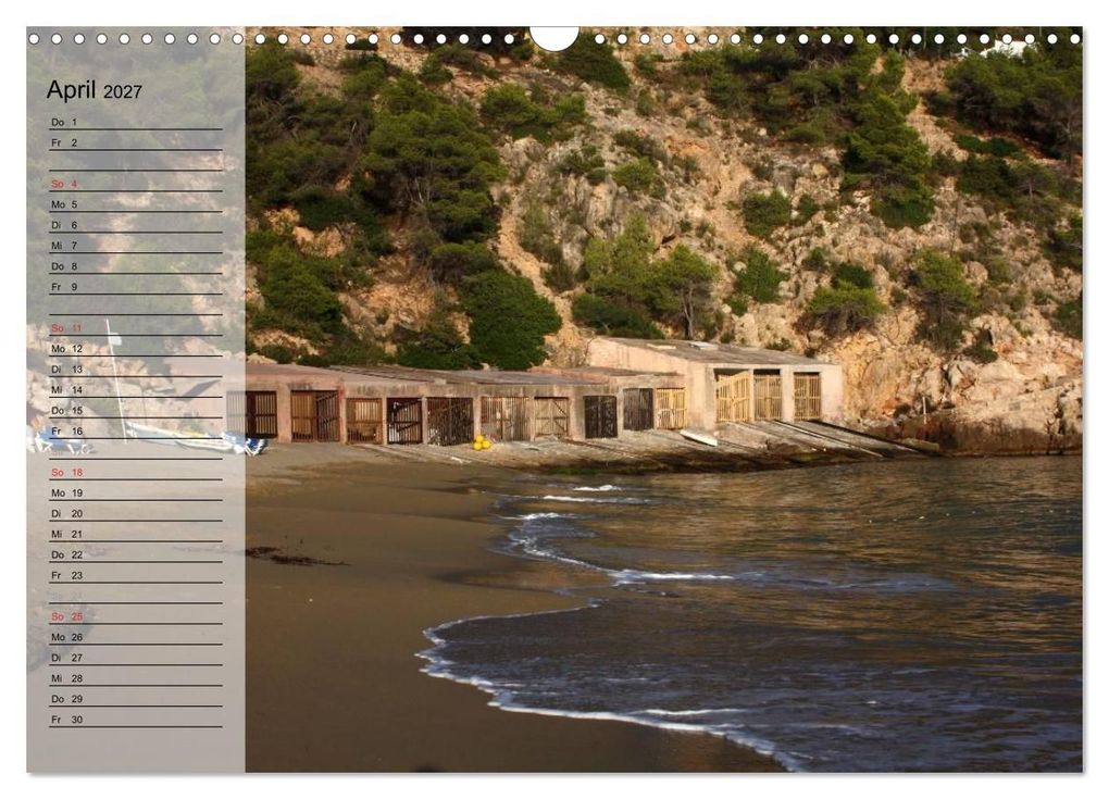 Weitere Ansicht: Zauberhaftes Ibiza - Terminplaner (Wandkalender 2027 DIN A3 quer), CALVENDO Monatskalender | Antje Lindert-Rottke, Calvendo