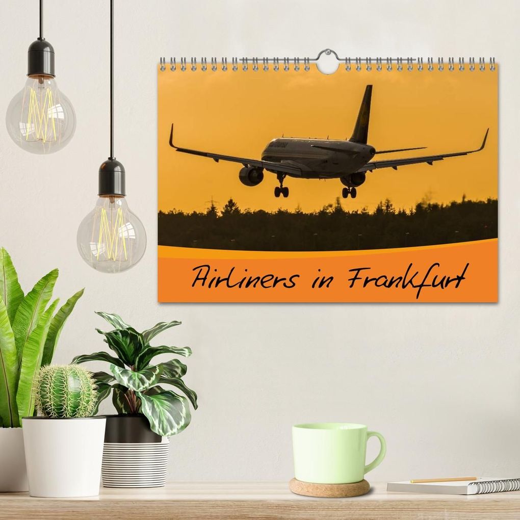 Weitere Ansicht: Airliners in Frankfurt (Wandkalender 2027 DIN A4 quer), CALVENDO Monatskalender | Marcel Wenk, Calvendo