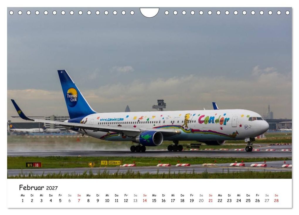 Weitere Ansicht: Airliners in Frankfurt (Wandkalender 2027 DIN A4 quer), CALVENDO Monatskalender | Marcel Wenk, Calvendo