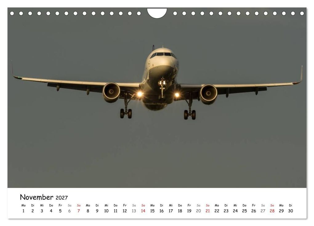 Weitere Ansicht: Airliners in Frankfurt (Wandkalender 2027 DIN A4 quer), CALVENDO Monatskalender | Marcel Wenk, Calvendo