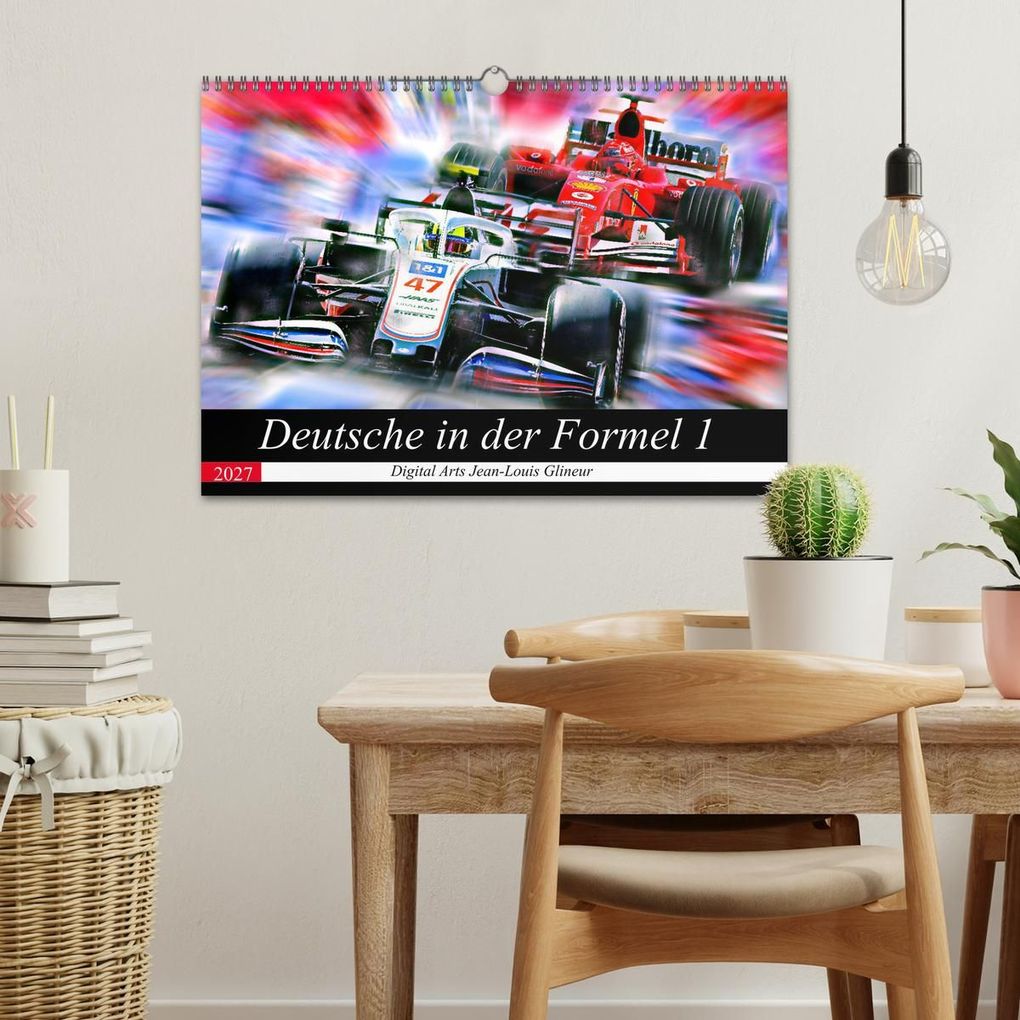 Weitere Ansicht: Deutsche in der Formel 1 (Wandkalender 2027 DIN A3 quer), CALVENDO Monatskalender | Jean-Louis Glineur, Calvendo