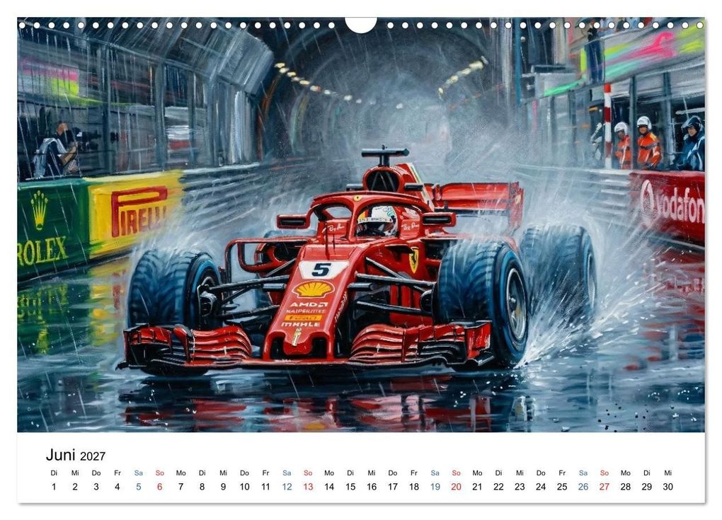 Weitere Ansicht: Deutsche in der Formel 1 (Wandkalender 2027 DIN A3 quer), CALVENDO Monatskalender | Jean-Louis Glineur, Calvendo