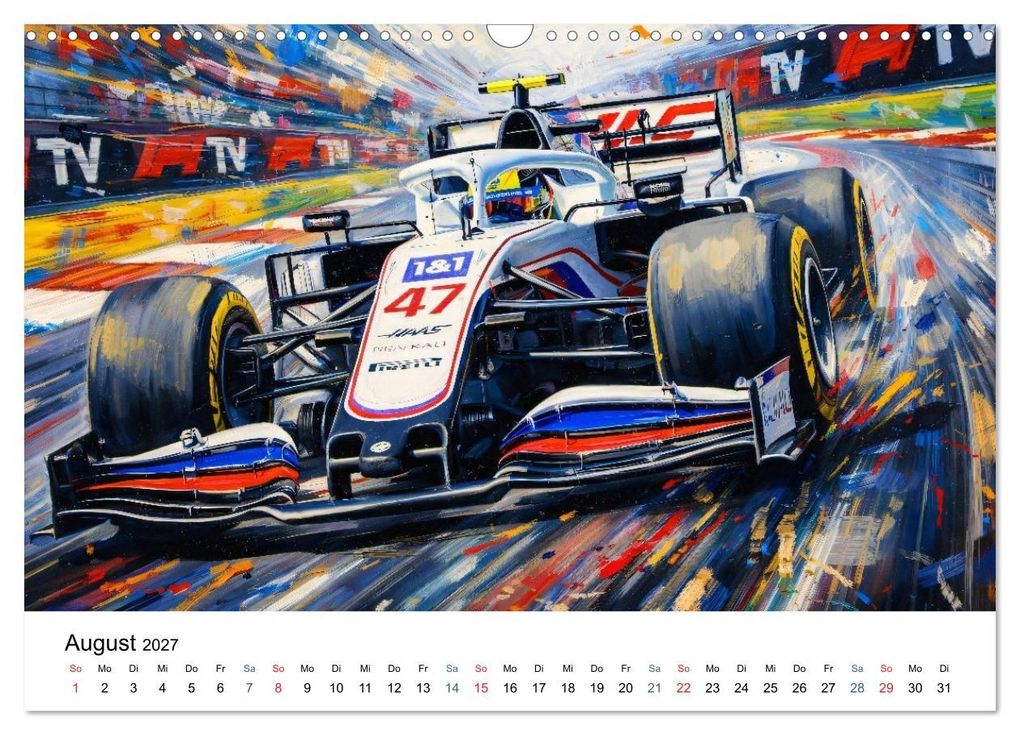 Weitere Ansicht: Deutsche in der Formel 1 (Wandkalender 2027 DIN A3 quer), CALVENDO Monatskalender | Jean-Louis Glineur, Calvendo