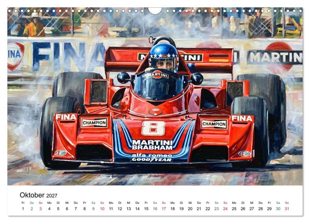 Weitere Ansicht: Deutsche in der Formel 1 (Wandkalender 2027 DIN A3 quer), CALVENDO Monatskalender | Jean-Louis Glineur, Calvendo