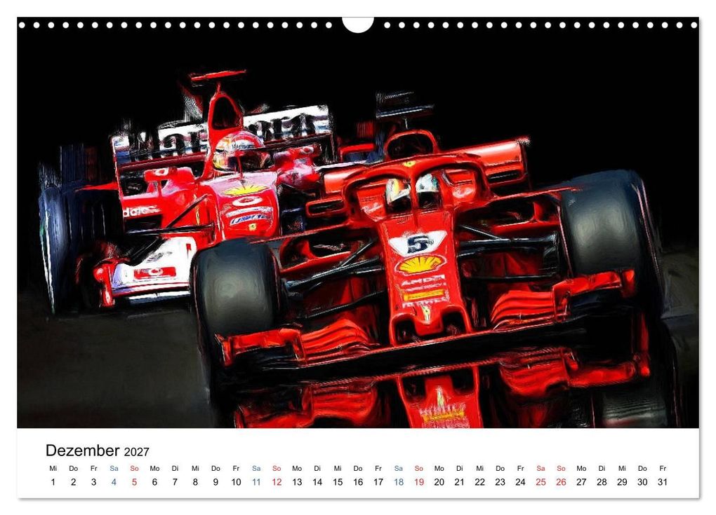 Weitere Ansicht: Deutsche in der Formel 1 (Wandkalender 2027 DIN A3 quer), CALVENDO Monatskalender | Jean-Louis Glineur, Calvendo
