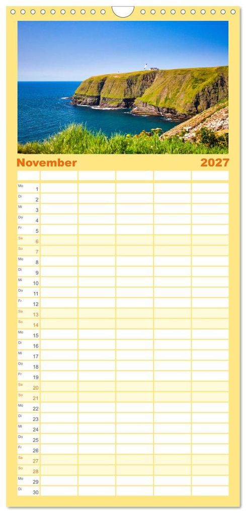 Weitere Ansicht: Familienplaner 2027 - Neufundland - wilde Schönheit im Atlantik mit 5 Spalten (Wandkalender, 21 x 45 cm) CALVENDO | Sabine Jost, Calvendo