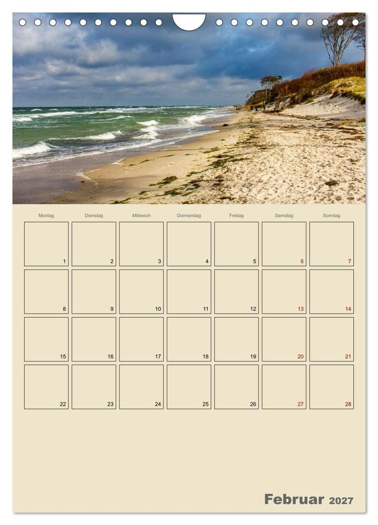Weitere Ansicht: Ostseebad Prerow - Ein Darßer Moment - Terminplaner (Wandkalender 2027 DIN A4 hoch), CALVENDO Monatskalender | Lisa Xilef, Calvendo