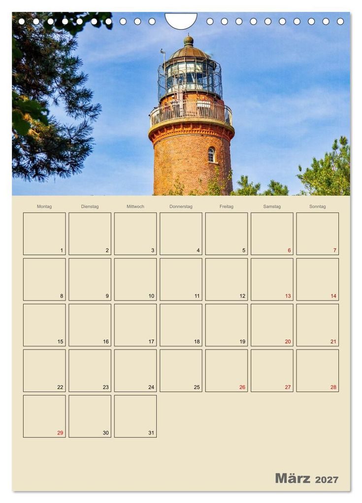 Weitere Ansicht: Ostseebad Prerow - Ein Darßer Moment - Terminplaner (Wandkalender 2027 DIN A4 hoch), CALVENDO Monatskalender | Lisa Xilef, Calvendo