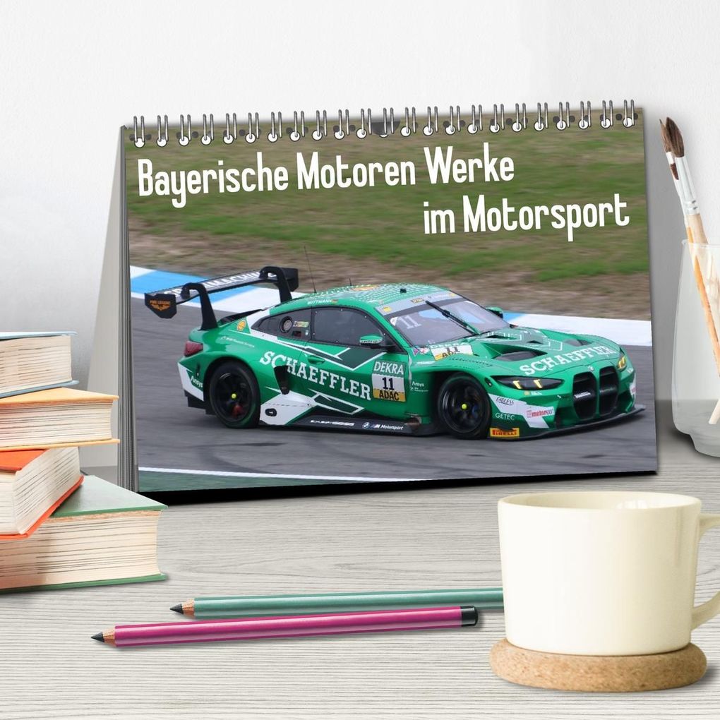 Weitere Ansicht: Bayerische Motoren Werke im Motorsport (Tischkalender 2027 DIN A5 quer), CALVENDO Monatskalender | Thomas Morper, Calvendo