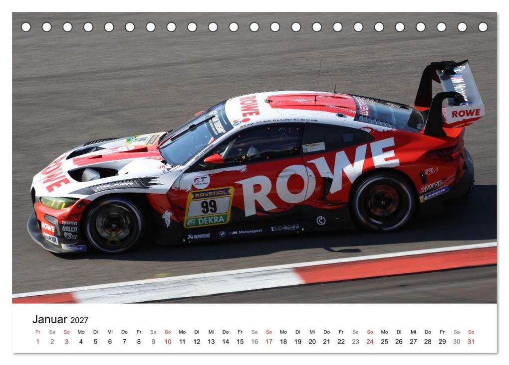 Weitere Ansicht: Bayerische Motoren Werke im Motorsport (Tischkalender 2027 DIN A5 quer), CALVENDO Monatskalender | Thomas Morper, Calvendo