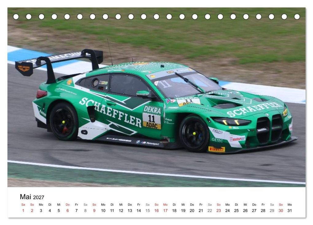 Weitere Ansicht: Bayerische Motoren Werke im Motorsport (Tischkalender 2027 DIN A5 quer), CALVENDO Monatskalender | Thomas Morper, Calvendo