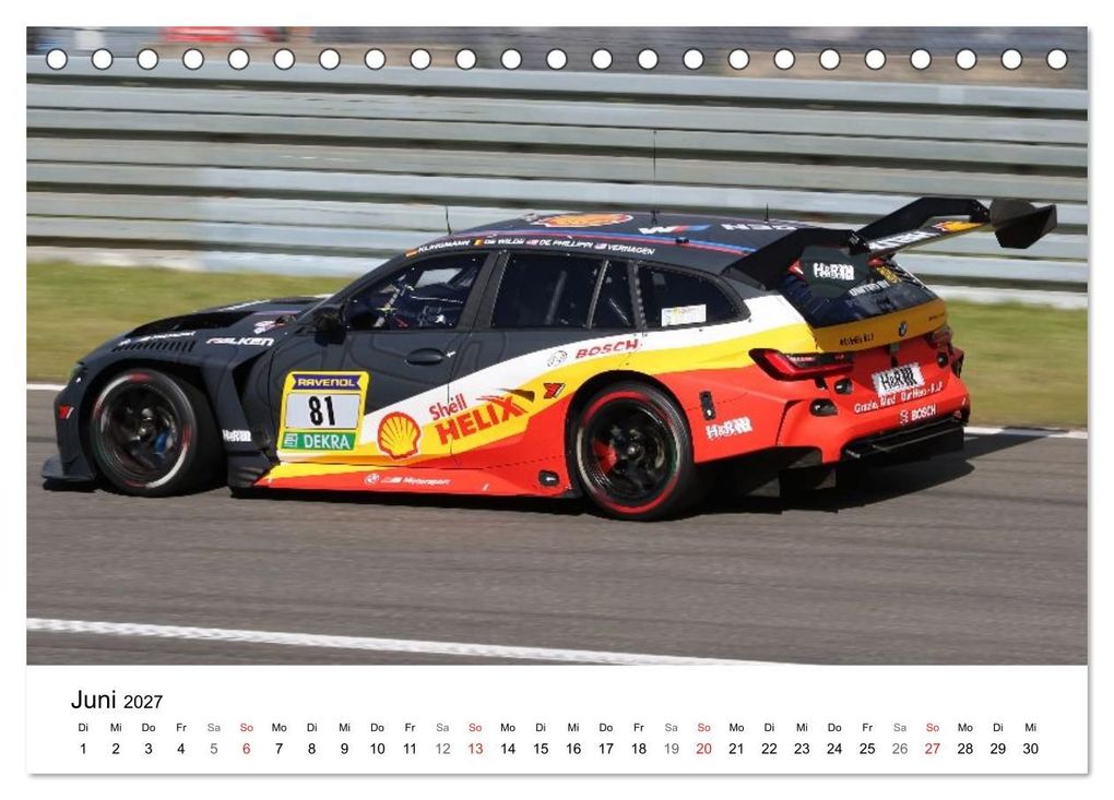 Weitere Ansicht: Bayerische Motoren Werke im Motorsport (Tischkalender 2027 DIN A5 quer), CALVENDO Monatskalender | Thomas Morper, Calvendo