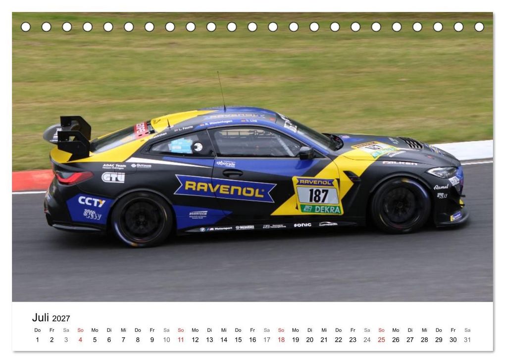 Weitere Ansicht: Bayerische Motoren Werke im Motorsport (Tischkalender 2027 DIN A5 quer), CALVENDO Monatskalender | Thomas Morper, Calvendo