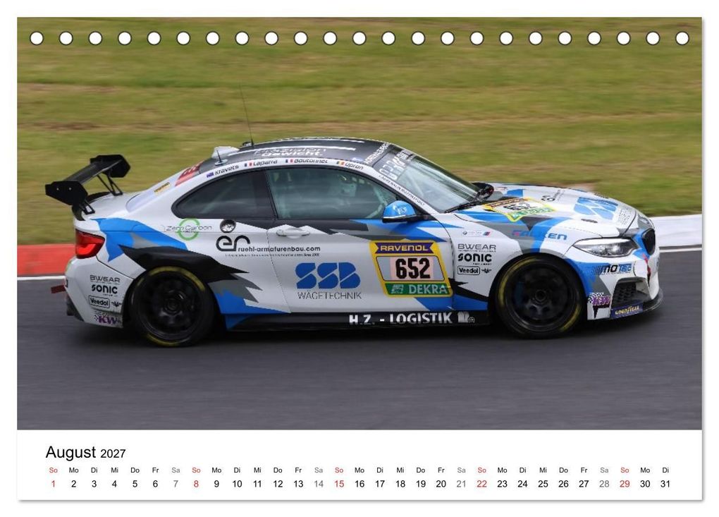 Weitere Ansicht: Bayerische Motoren Werke im Motorsport (Tischkalender 2027 DIN A5 quer), CALVENDO Monatskalender | Thomas Morper, Calvendo
