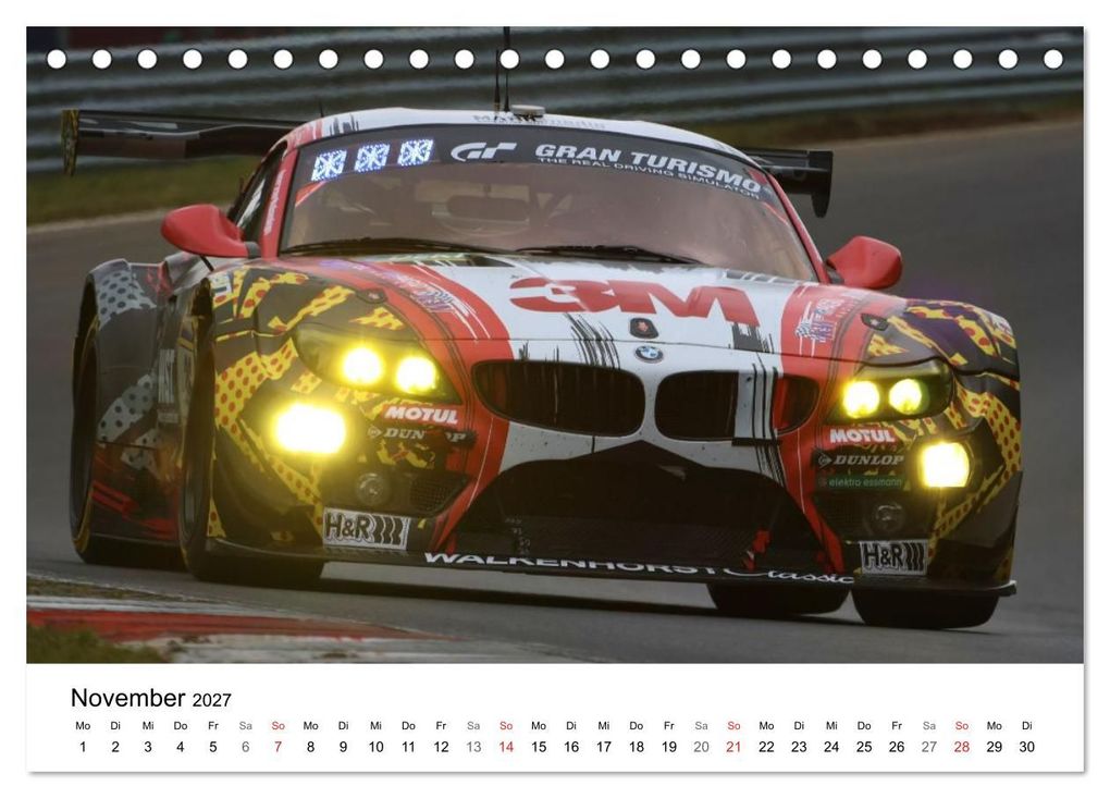 Weitere Ansicht: Bayerische Motoren Werke im Motorsport (Tischkalender 2027 DIN A5 quer), CALVENDO Monatskalender | Thomas Morper, Calvendo