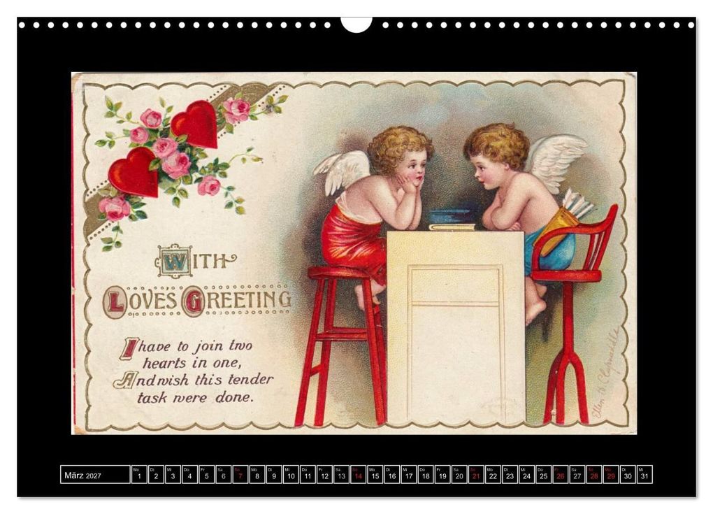 Weitere Ansicht: Liebesboten (Wandkalender 2027 DIN A3 quer), CALVENDO Monatskalender | Martina Berg, Calvendo