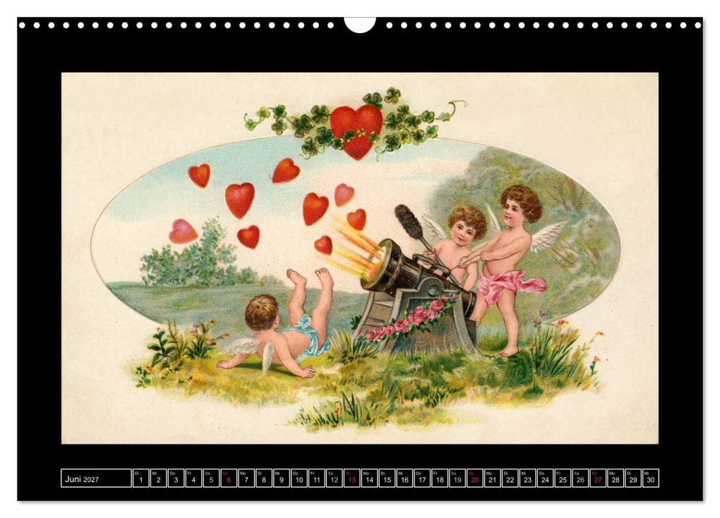 Weitere Ansicht: Liebesboten (Wandkalender 2027 DIN A3 quer), CALVENDO Monatskalender | Martina Berg, Calvendo
