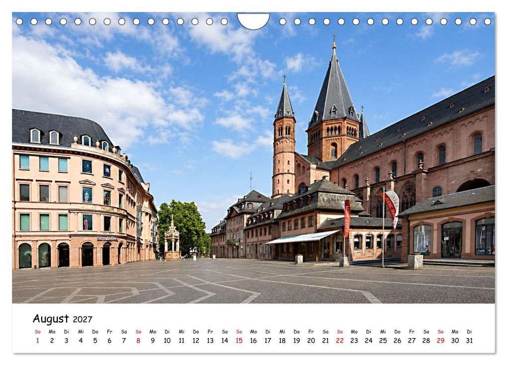 Weitere Ansicht: Mainz am Rhein. Zu Hause (Wandkalender 2027 DIN A4 quer), CALVENDO Monatskalender | Petrus Bodenstaff, Calvendo
