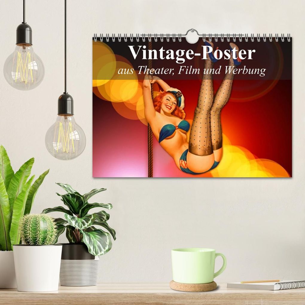 Weitere Ansicht: Vintage-Poster aus Theater, Film und Werbung (Wandkalender 2027 DIN A4 quer), CALVENDO Monatskalender | Elisabeth Stanzer, Calvendo