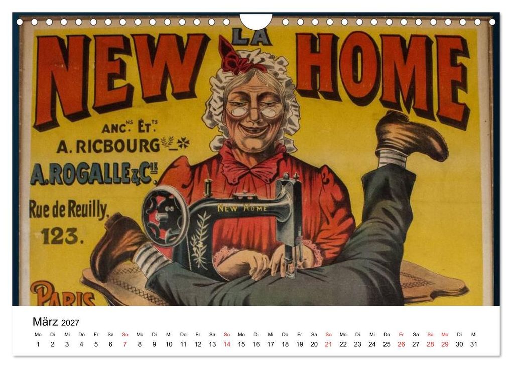 Weitere Ansicht: Vintage-Poster aus Theater, Film und Werbung (Wandkalender 2027 DIN A4 quer), CALVENDO Monatskalender | Elisabeth Stanzer, Calvendo