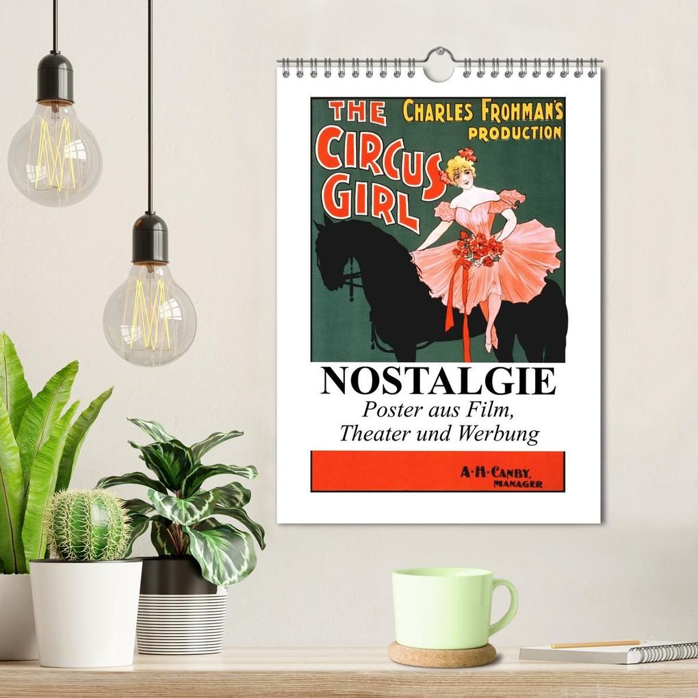 Weitere Ansicht: NOSTALGIE Poster aus Film, Theater und Werbung (Wandkalender 2027 DIN A4 hoch), CALVENDO Monatskalender | Elisabeth Stanzer, Calvendo