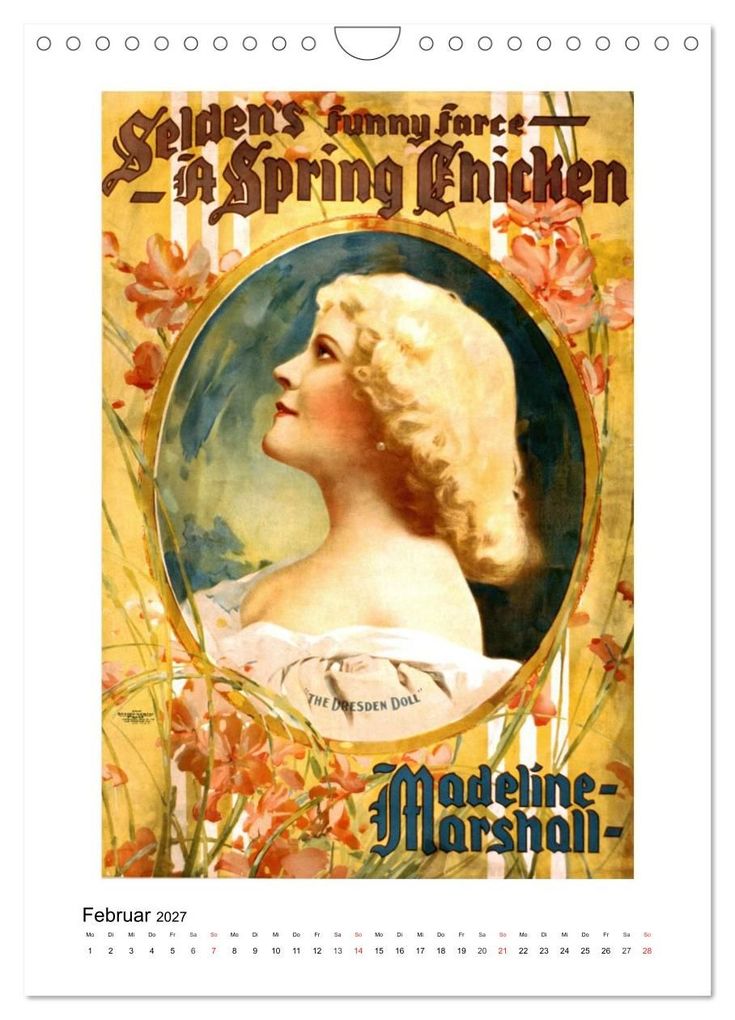 Weitere Ansicht: NOSTALGIE Poster aus Film, Theater und Werbung (Wandkalender 2027 DIN A4 hoch), CALVENDO Monatskalender | Elisabeth Stanzer, Calvendo