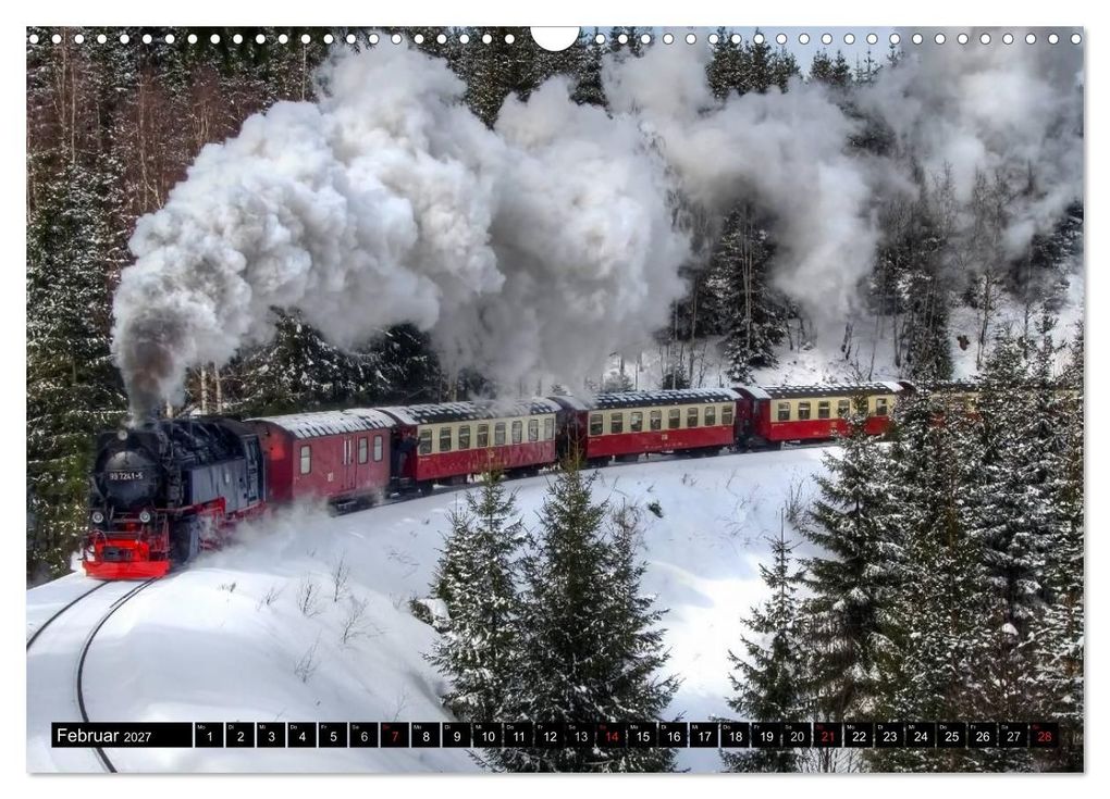 Weitere Ansicht: Schmalspurbahnen in Sachsen Anhalt (Wandkalender 2027 DIN A3 quer), CALVENDO Monatskalender | Steffen Gierok, Calvendo