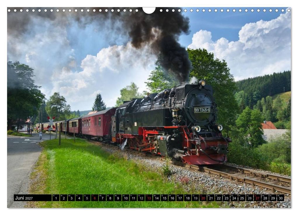 Weitere Ansicht: Schmalspurbahnen in Sachsen Anhalt (Wandkalender 2027 DIN A3 quer), CALVENDO Monatskalender | Steffen Gierok, Calvendo